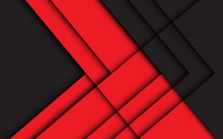 Картинка абстракция, геометрия, красный, черный, фоны, дизайн, минимализм