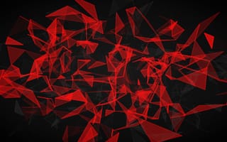 Картинка абстракция, красный, геометрия, фоны, текстура, графика, современный