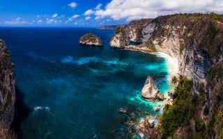 Картинка море, пляж, природа, острова, пейзаж, солнце, отдых