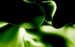 Картинка абстракция, зелёный, фоны, гладкий, текстура, минимализм, арт