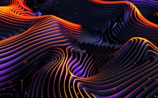 Картинка абстракция, волны, цвета, графика, текстуры, фоны, дизайн