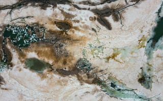 Картинка природа, ландшафт, вода, лед, земля, абстракция, цвета