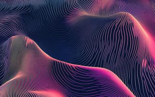Картинка абстракция, графика, волны, цвет, текстура, фон, дизайн