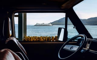 Картинка автомобиль, пейзаж, море, фотография, природа, путешествие, вид