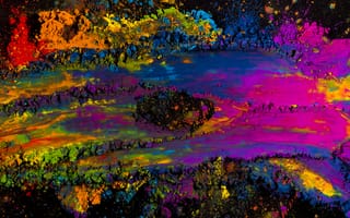 Картинка абстракция, цвета, арт, фоновое изображение, космос, яркий, красочный