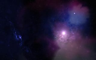 Картинка космос, галактика, звезды, небо, туманность, астрономия, фантазия