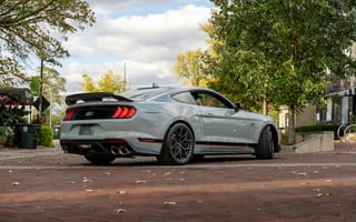 Картинка автомобиль, спорткар, Ford, Mustang, дизайн, улица, природа, обои, модерн, техника