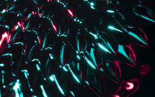 Картинка абстракция, гладкий, текстура, цвет, металлический, свет, дизайн, футуристический