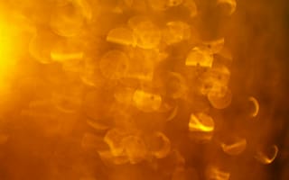 Картинка боке, золотой, размытость, фоновое, свет, абстракция, текстура