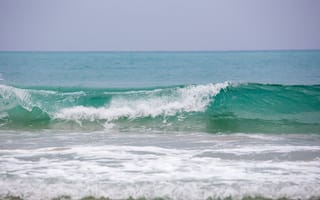 Картинка море, волны, океан, пейзаж, природа, пляж, спокойствие