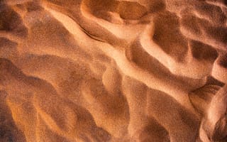 Картинка песок, текстура, природа, пейзаж, цвет, гладкий, абстракция