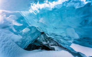 Картинка лед, снег, природа, горы, ледяной, пейзаж, зима