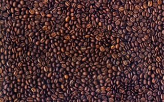 Картинка кофе, зерна, коричневый, еда, напиток, аромат, культура