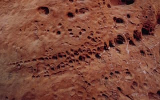 Картинка скала, текстура, природа, земля, красный, пейзаж, абстракция