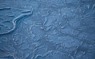 Картинка лед, вода, природа, текстура, синий, зима, фоновое изображение