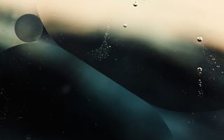 Картинка абстракция, вода, пузырьки, текстура, цвет, гладкость, минимализм