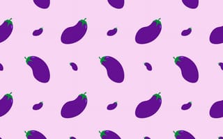 Картинка баклажан, узор, фоновое изображение, плоский, цвет, декор, вектор