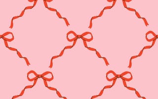 Картинка ленты, узоры, обои, розовый, декор, подарки, красный