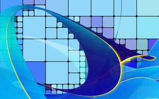 Картинка абстракция, графика, синий, узоры, фоны, дизайн, текстуры