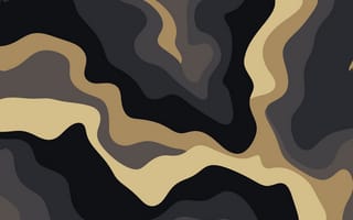 Картинка абстракция, узор, фоны, гладкий, черный, бежевый, графика