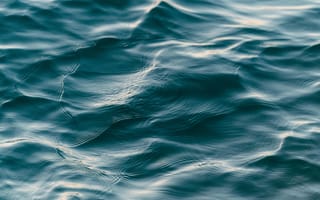 Картинка вода, волны, океан, природа, спокойствие, глубина, синий