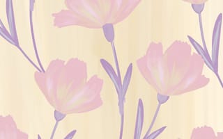 Картинка цветы, фоновое, обои, розовый, природа, декор, иллюстрация