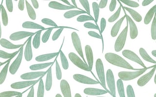 Картинка листья, узор, зелень, фоновое, природа, декор, абстракция