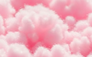 Картинка розовый, облака, мягкий, текстура, фон, декор, красота