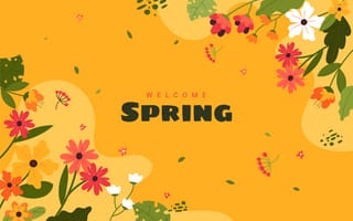 Картинка весна, цветы, природа, фоны, яркие, декор, праздник