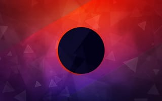 Картинка абстракция, фон, геометрия, цвет, гладкий, треугольники, круг