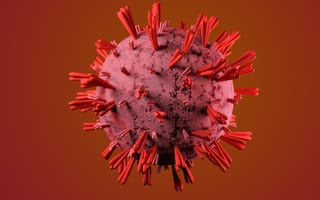 Картинка вирус, модель, микроб, заболевание, медицинский, наука, 3D