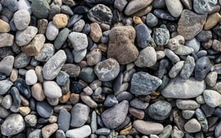 Картинка камни, галька, природа, текстура, фоновое изображение, гладкие, разнообразие