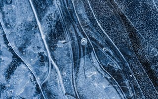 Картинка лед, текстура, синий, природа, абстракция, зима, фотография