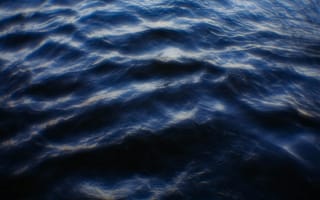 Картинка вода, волны, океан, глубина, синий, природа, спокойствие