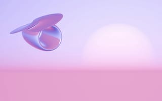 Картинка абстракция, гладкий, минимализм, пастельные цвета, технология, дизайн, футуризм