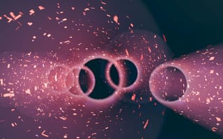 Картинка абстракция, футуризм, графика, космос, цвета, технологии, дизайн