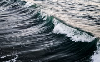 Картинка океан, волны, вода, природа, море, пейзаж, спокойствие