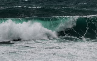 Картинка океан, волны, природа, море, пейзаж, вода, шторм