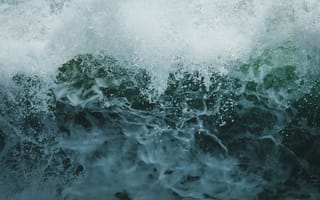 Картинка волны, океан, вода, природа, море, пейзаж, глубина