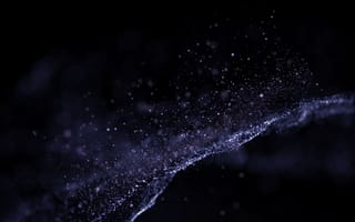 Картинка абстракция, пыль, темный, космос, графика, текстура, свет