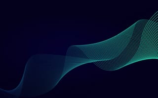 Картинка абстракция, волны, графика, фон, технологии, дизайн, цвета