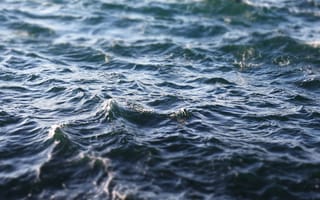 Картинка вода, океан, волны, природа, глубина, синий, спокойствие