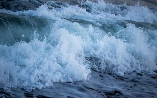 Картинка море, волны, океан, природа, вода, пейзаж, синий