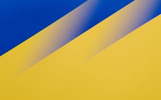 Картинка обои, цвета, синий, жёлтый, абстракция, минимализм, дизайн