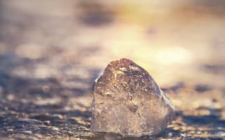 Картинка камень, природа, свет, фотография, текстура, макро, кристалл, водяной, пейзаж, гладкий