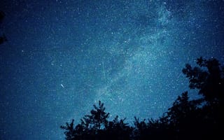 Картинка звезды, ночное небо, галактика, астрономия, природа, пейзаж, темнота