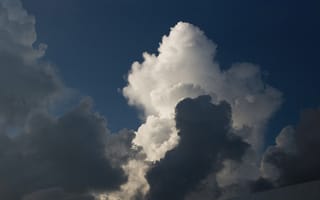 Картинка облака, небо, погода, природа, день, свет, темнота