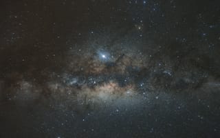 Картинка галактика, звезды, космос, небо, астрономия, млечный путь, ночное небо