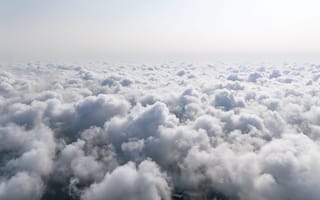 Картинка облака, небо, пейзаж, природа, высота, свет, атмосфера