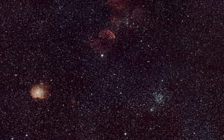 Картинка космос, звезды, галактики, небесные тела, астрономия, млечный путь, облака газа
